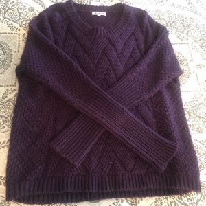 JustFab Purple Sweater